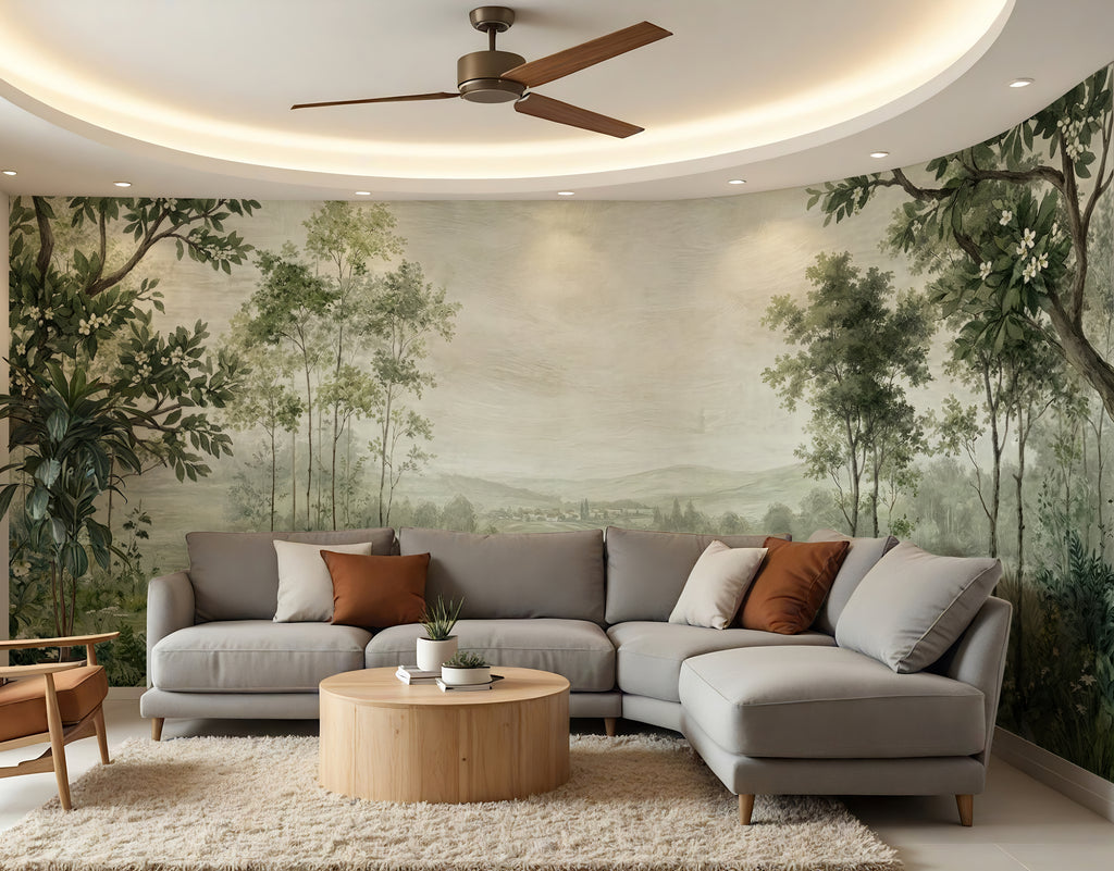 Vintage Landscape - Coastal & Nature Luxury Wallpaper Mural