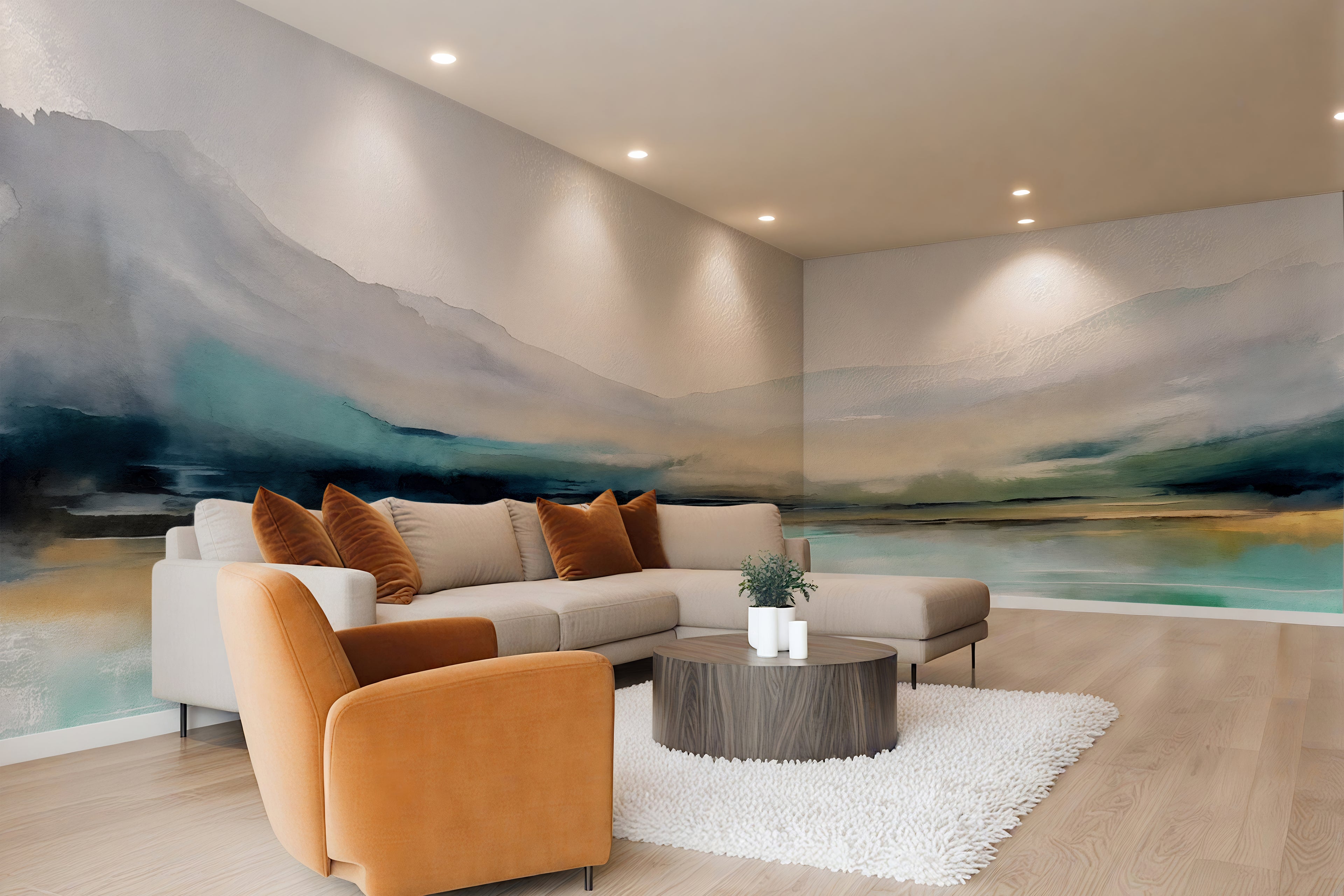 Terra Aqua - Coastal & Nature Luxury Wallpaper Mural