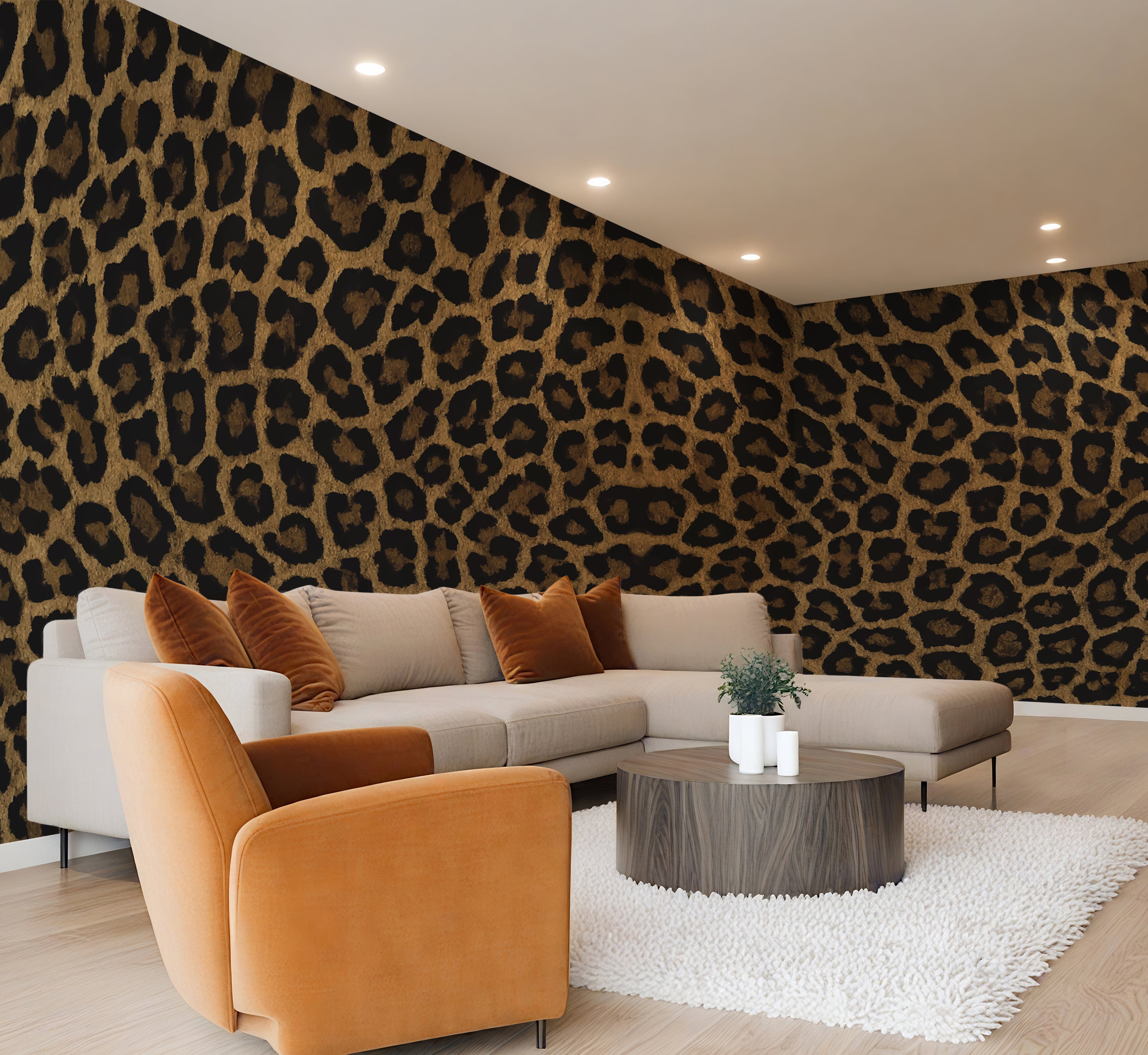 Leopard Print — Luxe Textures Luxury Wallpaper Roll