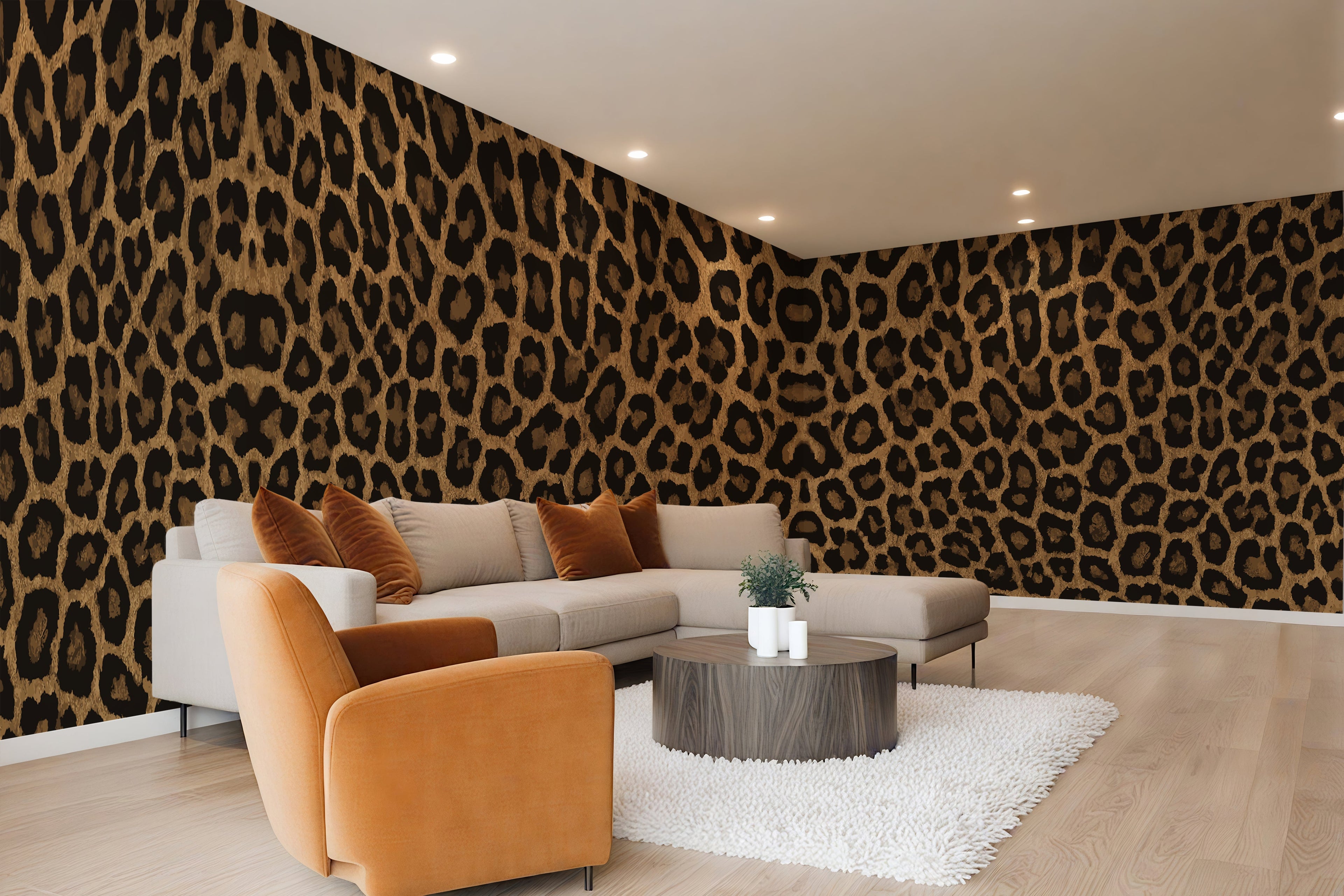 Leopard Print — Luxe Textures Luxury Wallpaper Roll