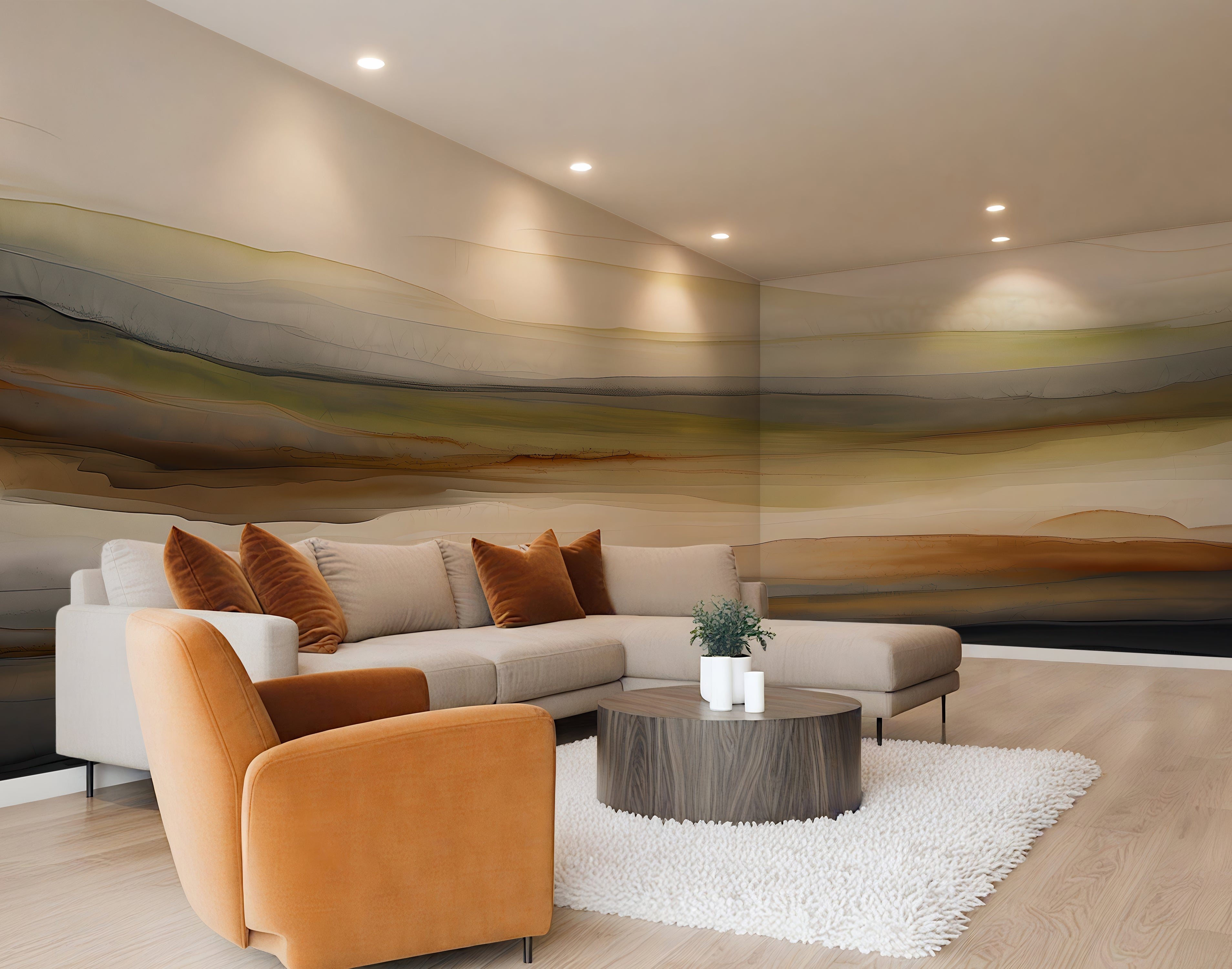 Tuscany — Abstract Luxury Wallpaper Mural