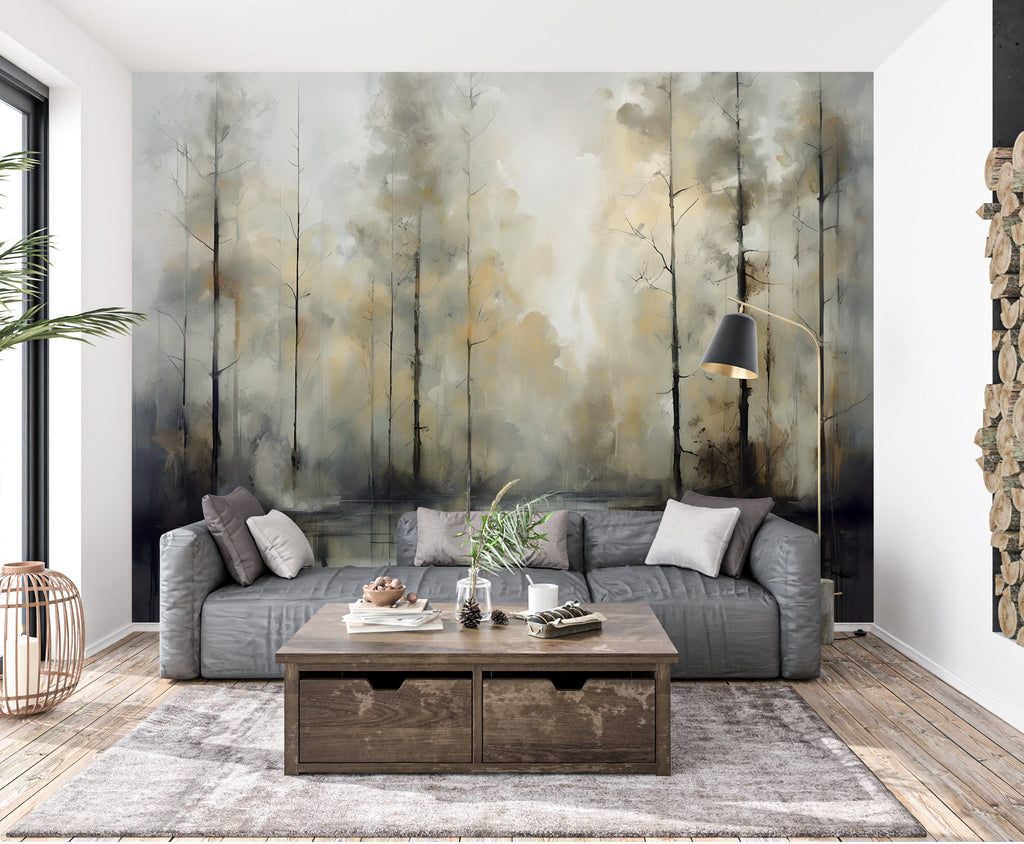 Ethereal Forest — Coastal & Nature Luxury Wallpaper Mural