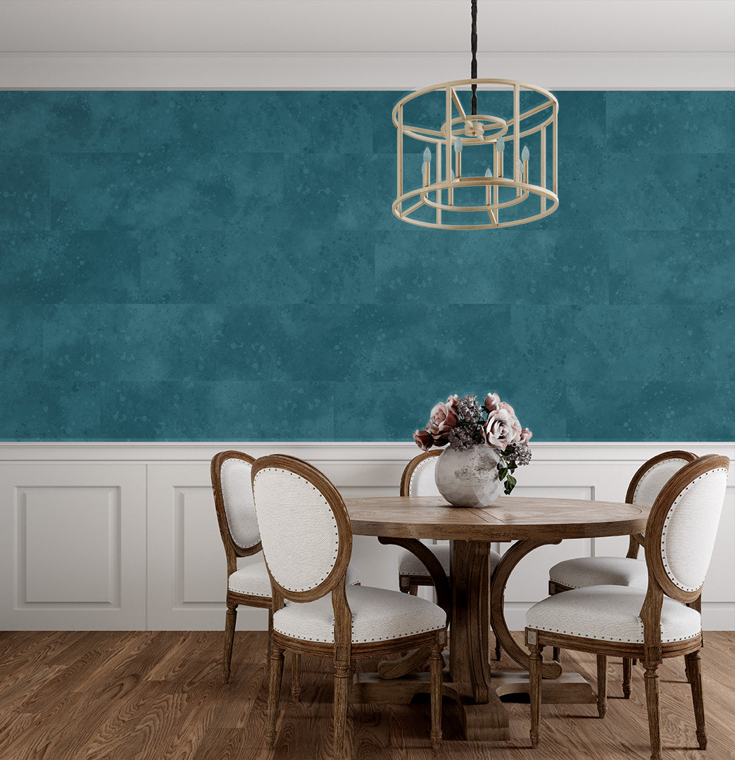 Urban Texture Wallpaper Tile - Medium Teal