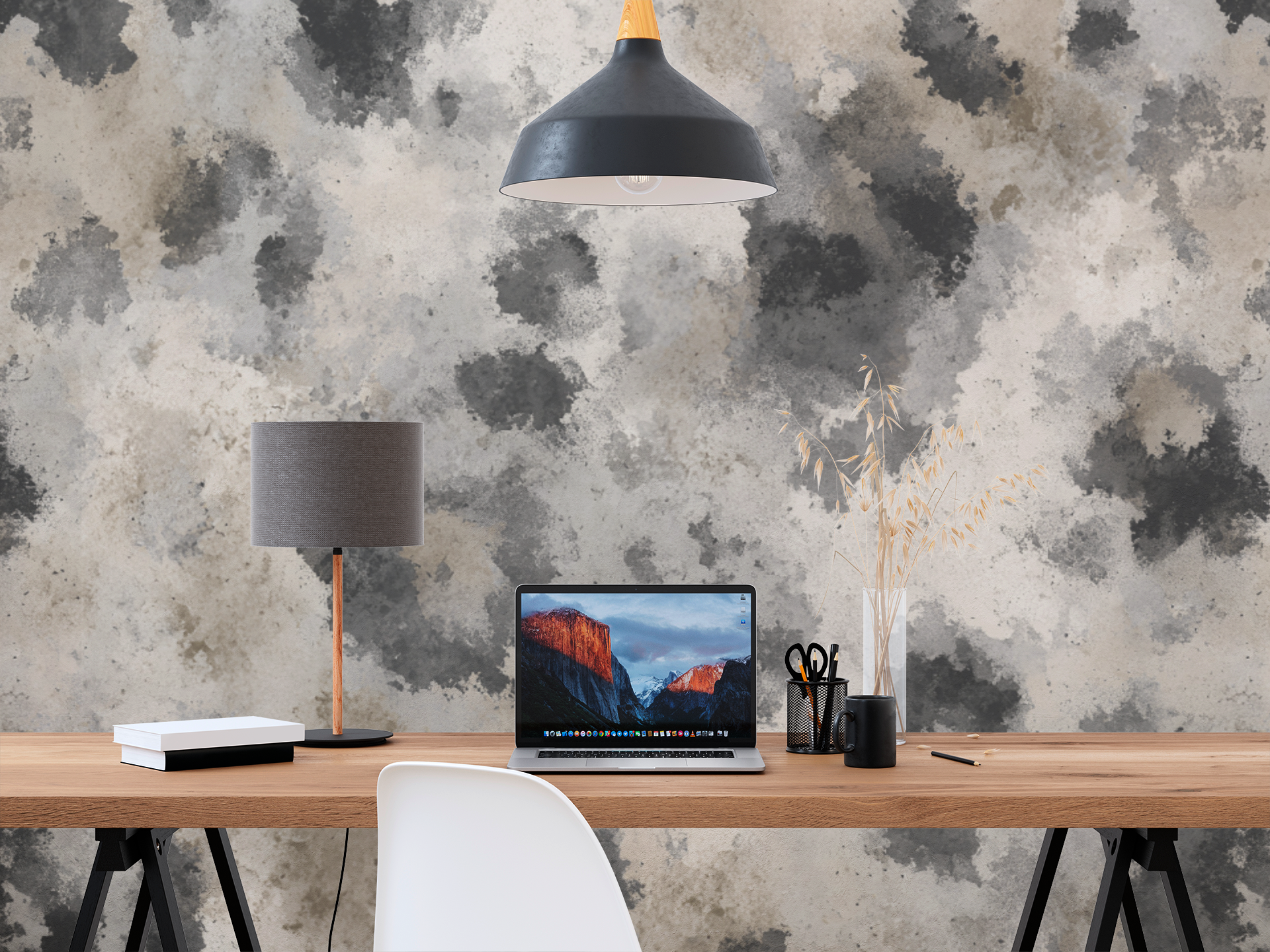Snow Leopard — Luxe Textures Luxury Wallpaper