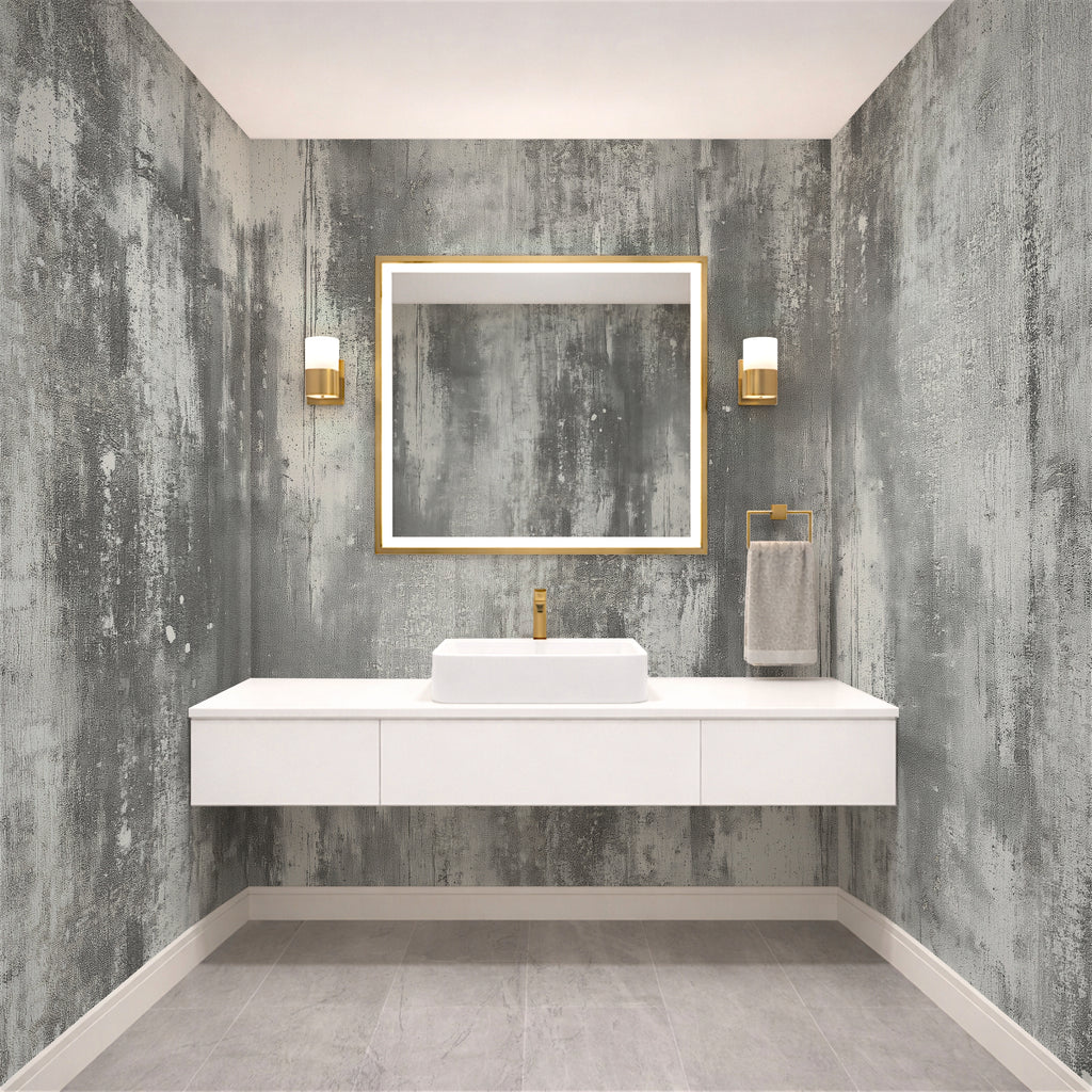 Venetian White - Luxe Textures Luxury Wallpaper Mural