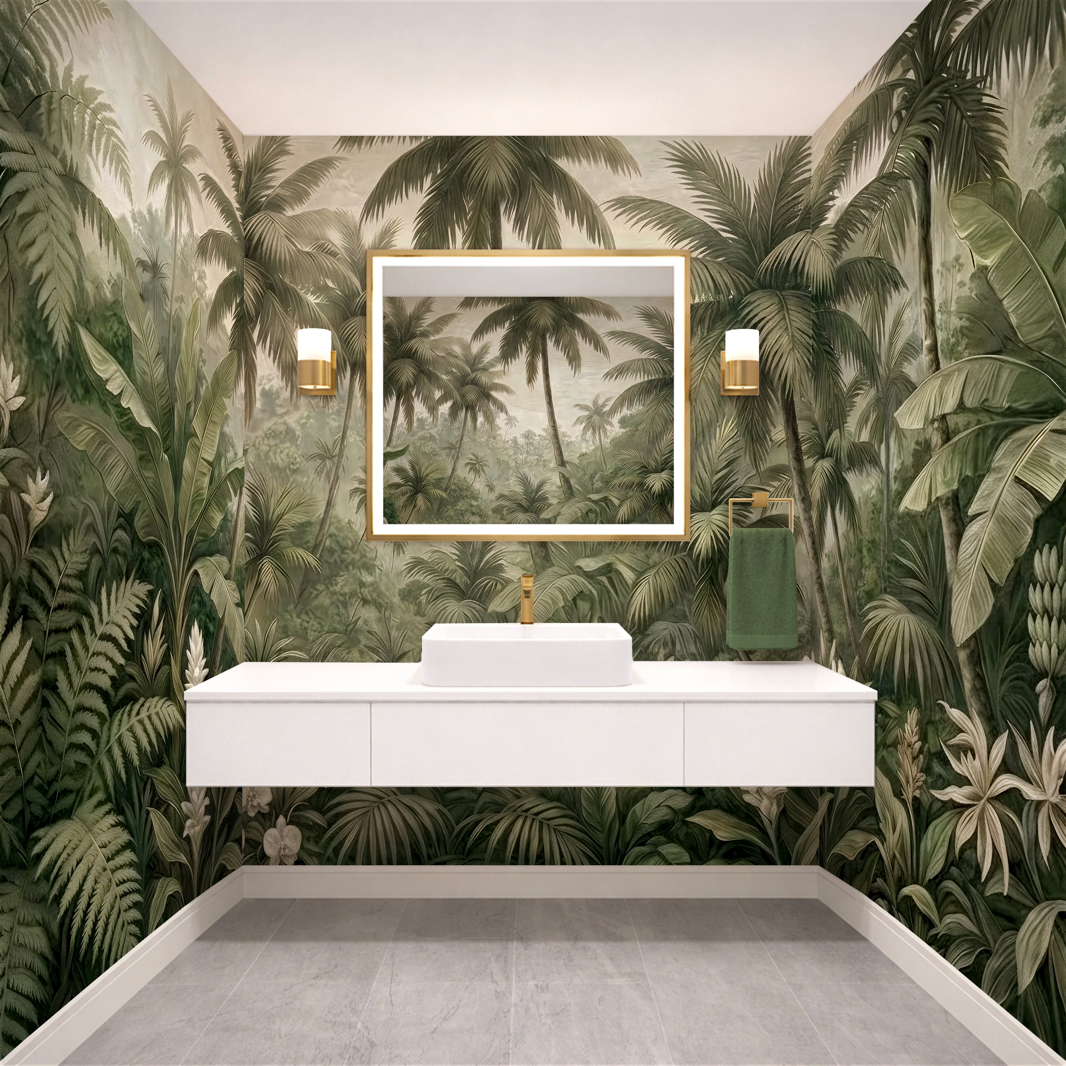 Tropical Forest -  Coastal & Nature Luxury Wallpaper Mural
