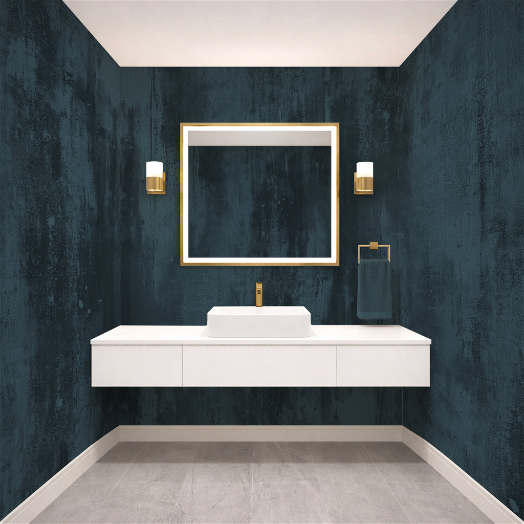 Venetian Blue - Luxe Textures Luxury Wallpaper Mural
