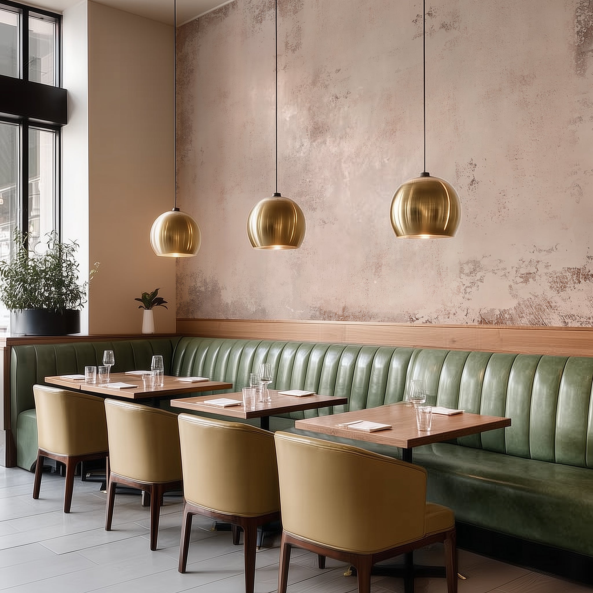 Blush Concrete - Luxe Textures Luxury Wallpaper Mural