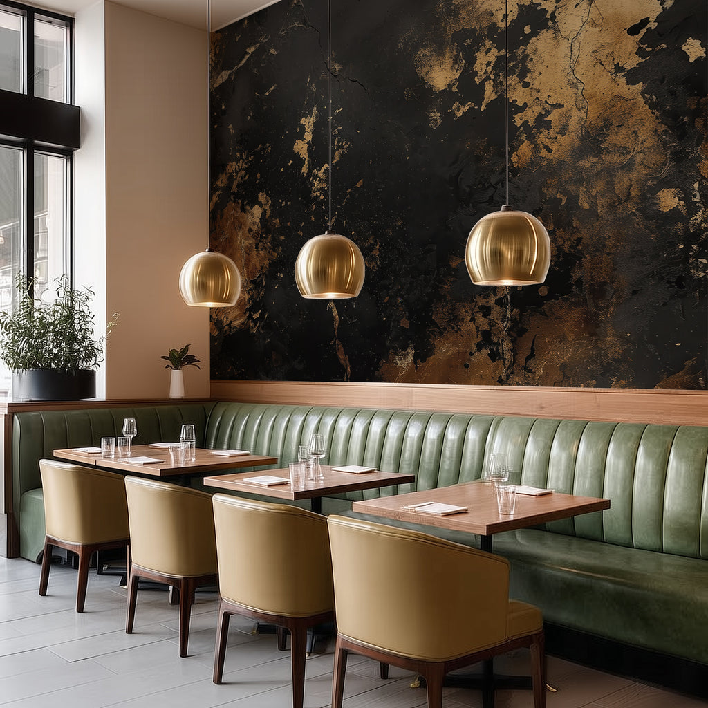 Burnished Void —  Luxe Textures Luxury Wallpaper