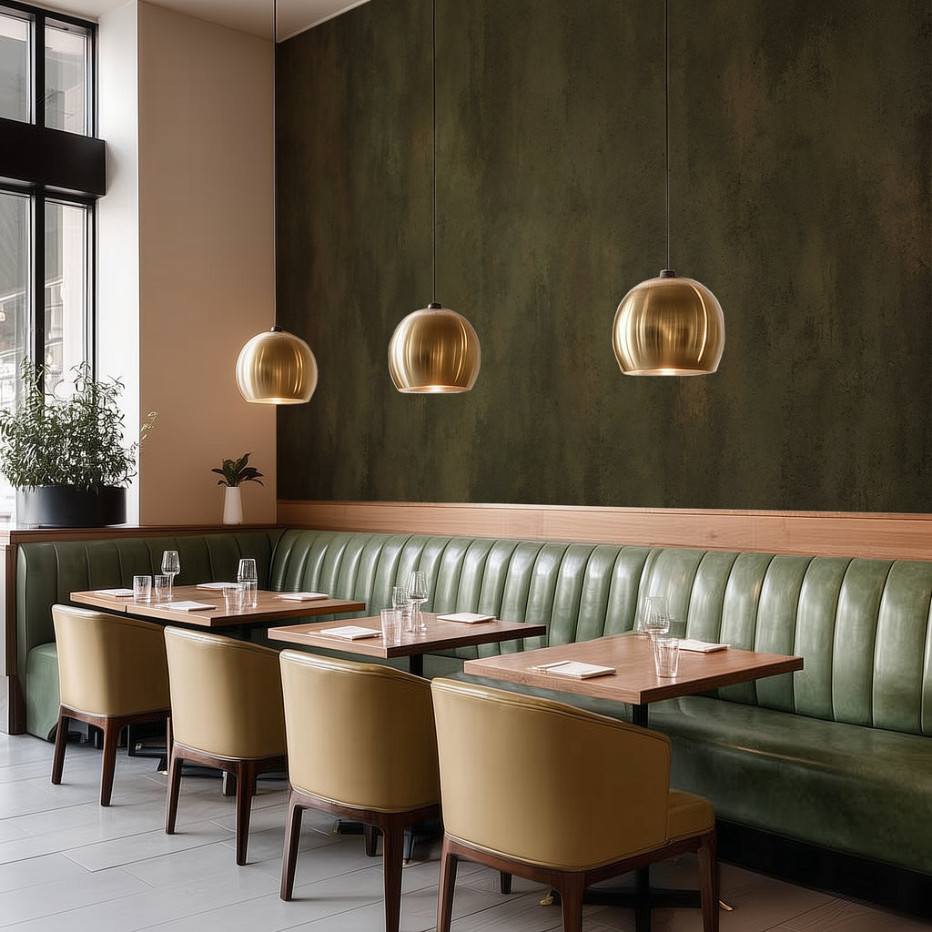 Worn Olive  —  Luxe Textures Luxury Wallpaper Mural