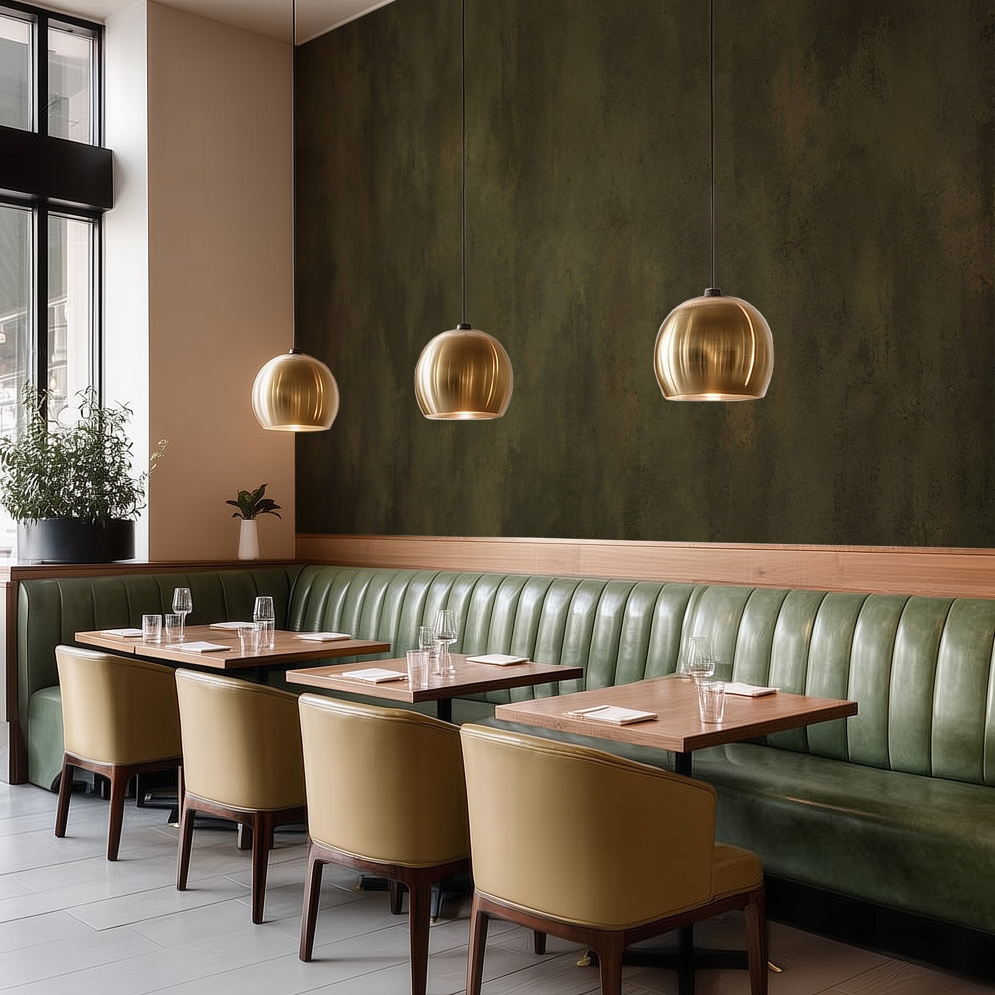Worn Olive  —  Luxe Textures Luxury Wallpaper Mural