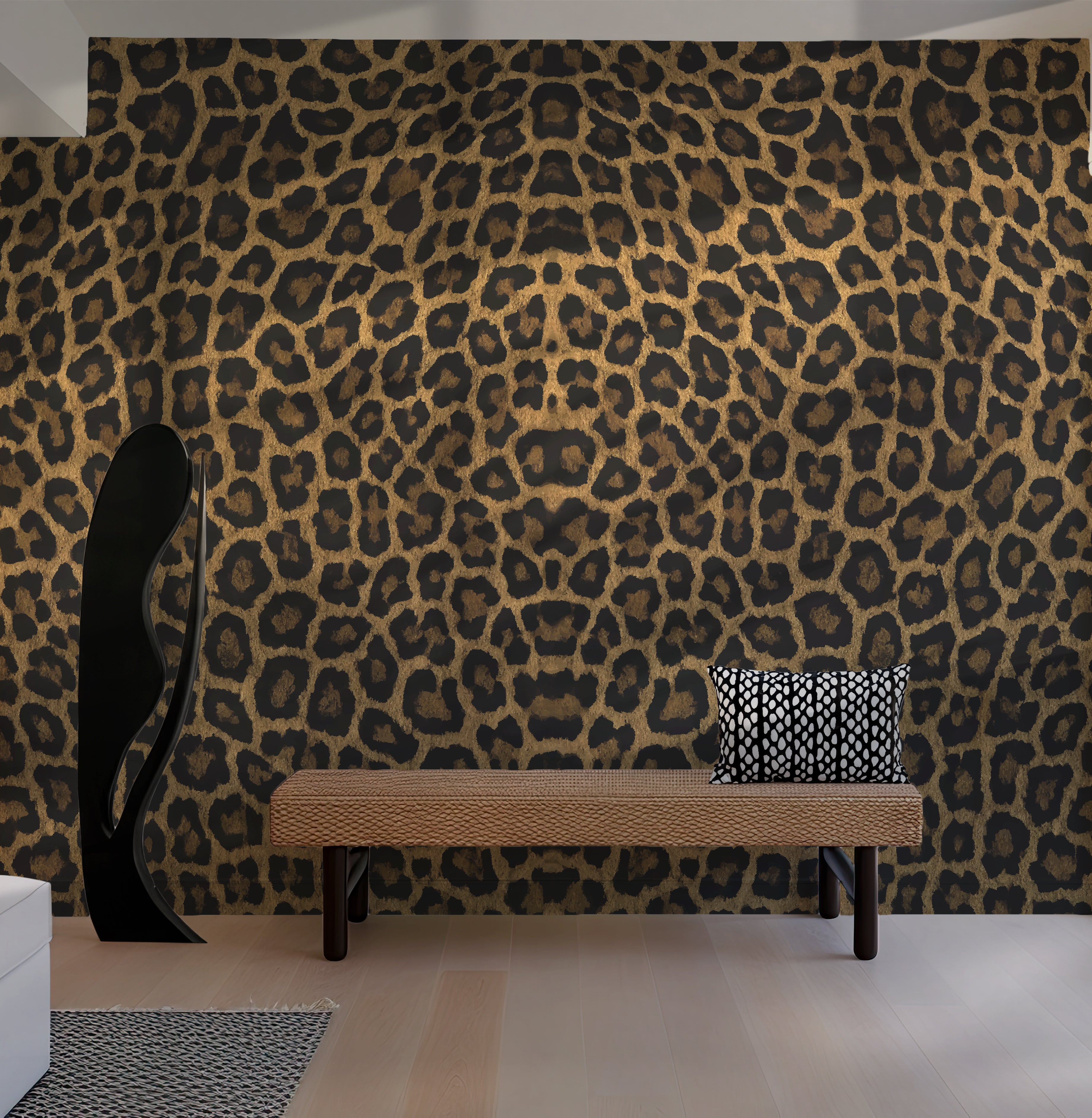 Leopard Print — Luxe Textures Luxury Wallpaper Roll