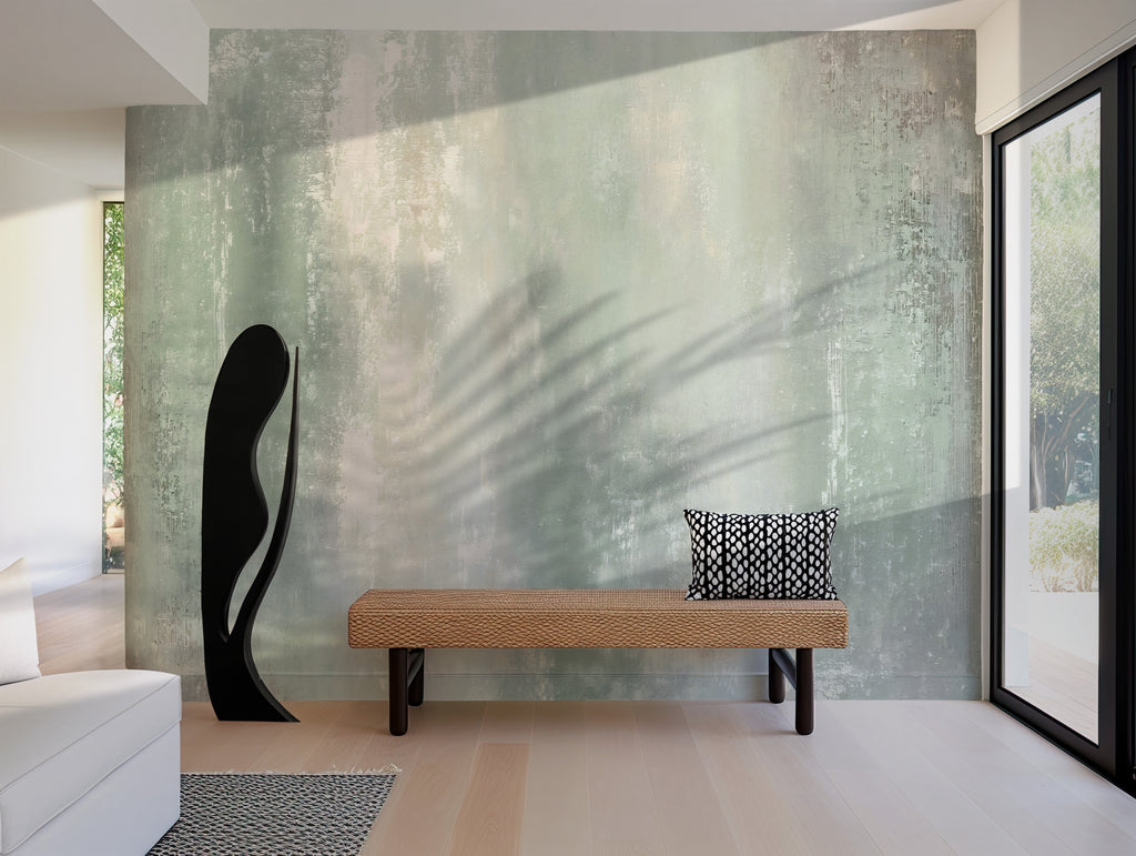 Sage Plaster - Luxe Textures Luxury Wallpaper Mural