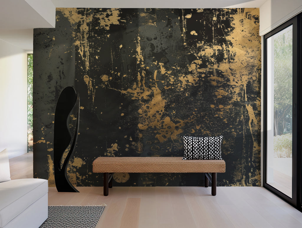 Weathered Veil  —  Luxe Textures Luxury Wallpaper