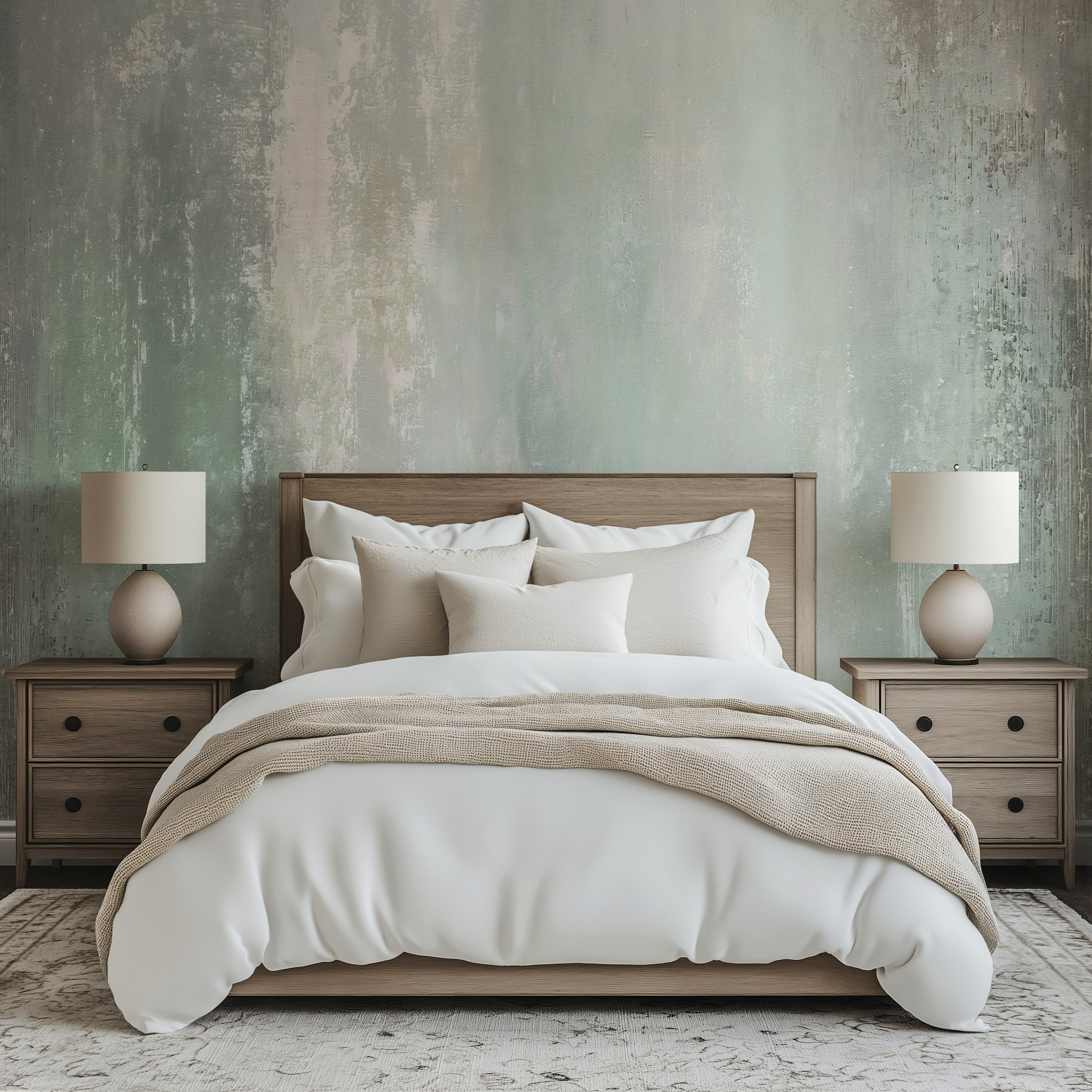 Sage Plaster - Luxe Textures Luxury Wallpaper Mural