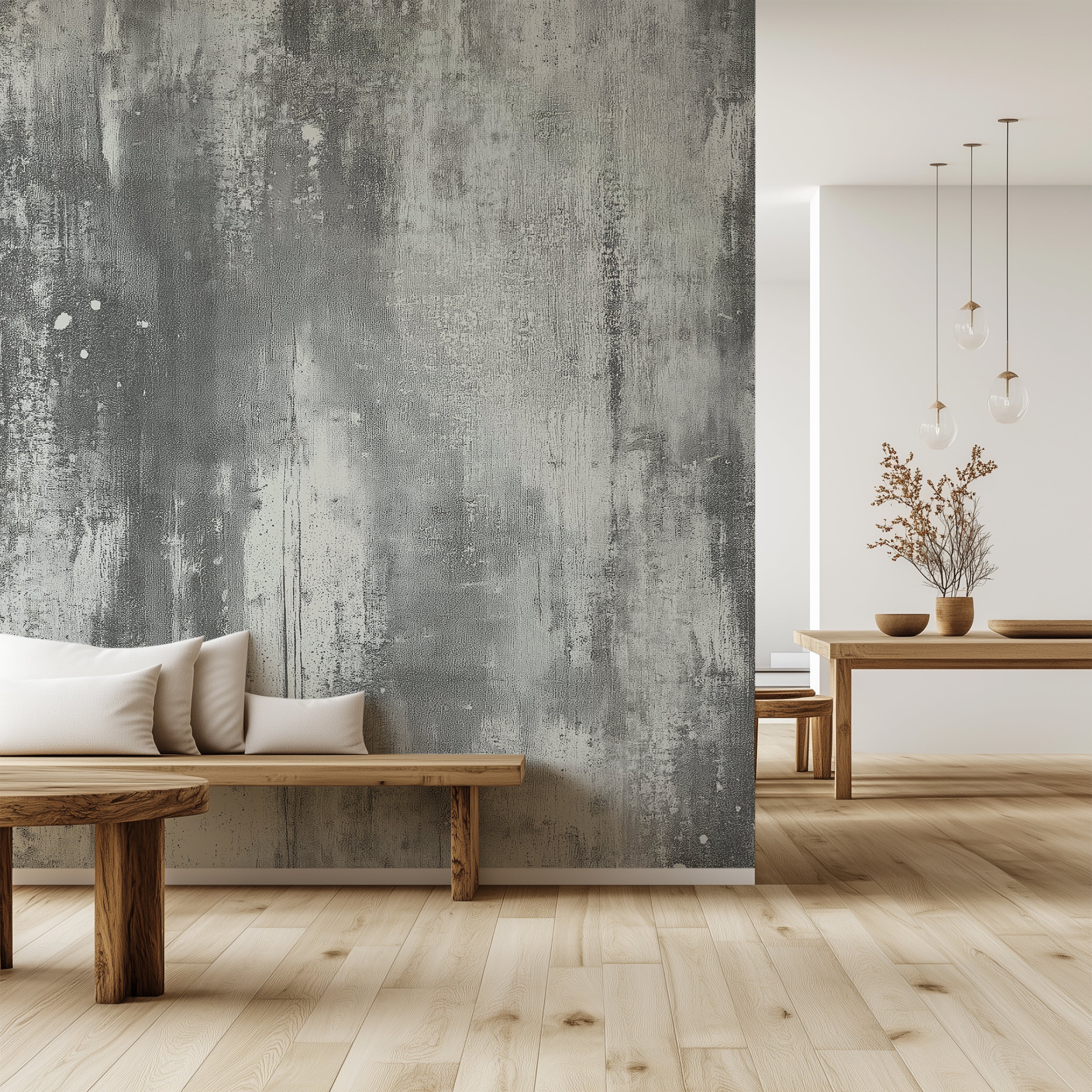 Venetian White - Luxe Textures Luxury Wallpaper Mural