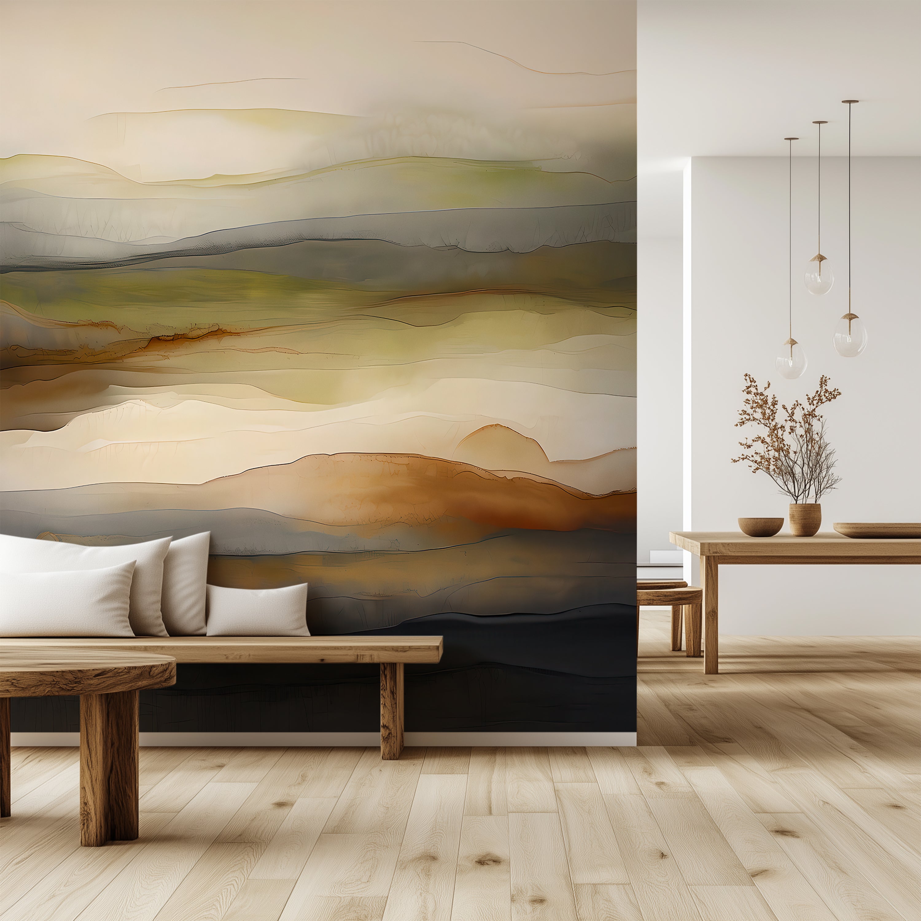 Tuscany — Abstract Luxury Wallpaper Mural