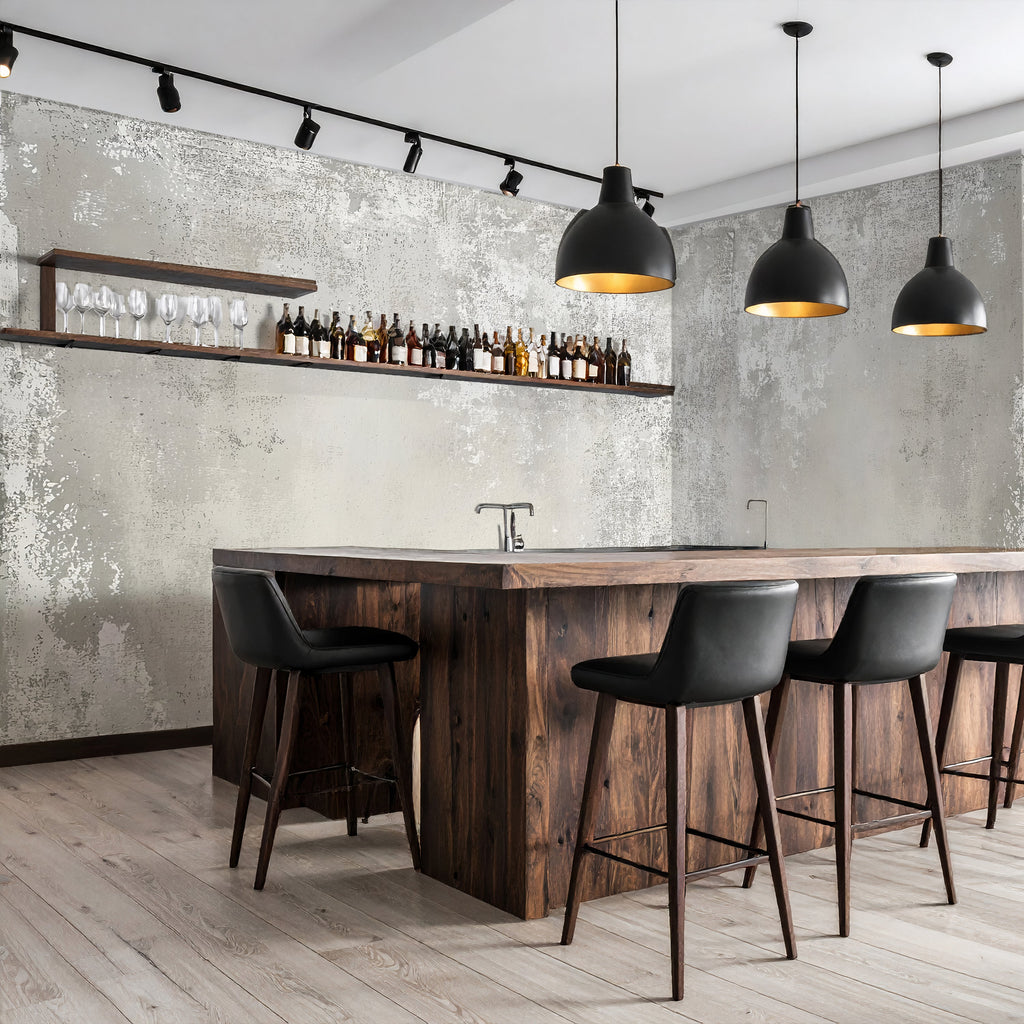 Distressed Rustic Concrete — Luxe Textures Luxury Wallpaper Mural