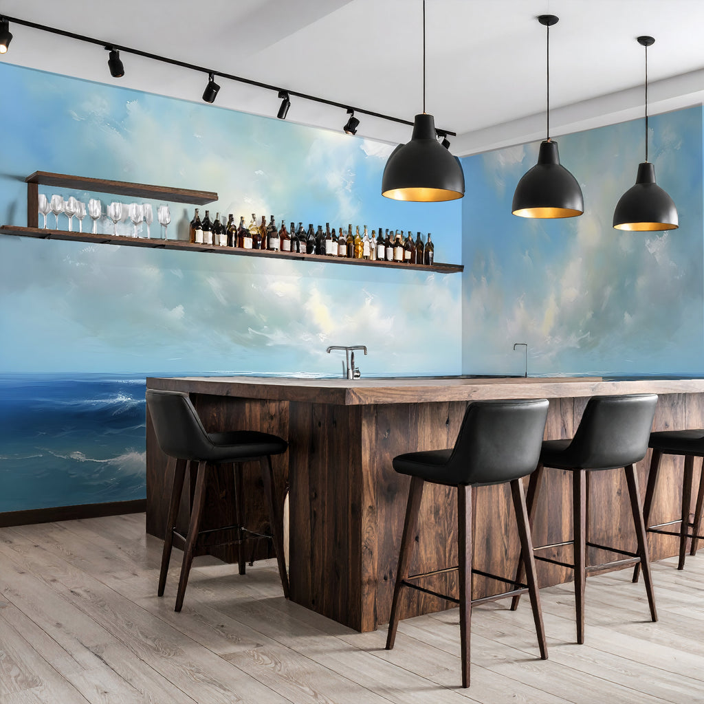 Ocean Blue — Coastal & Nature Luxury Wallpaper Mural