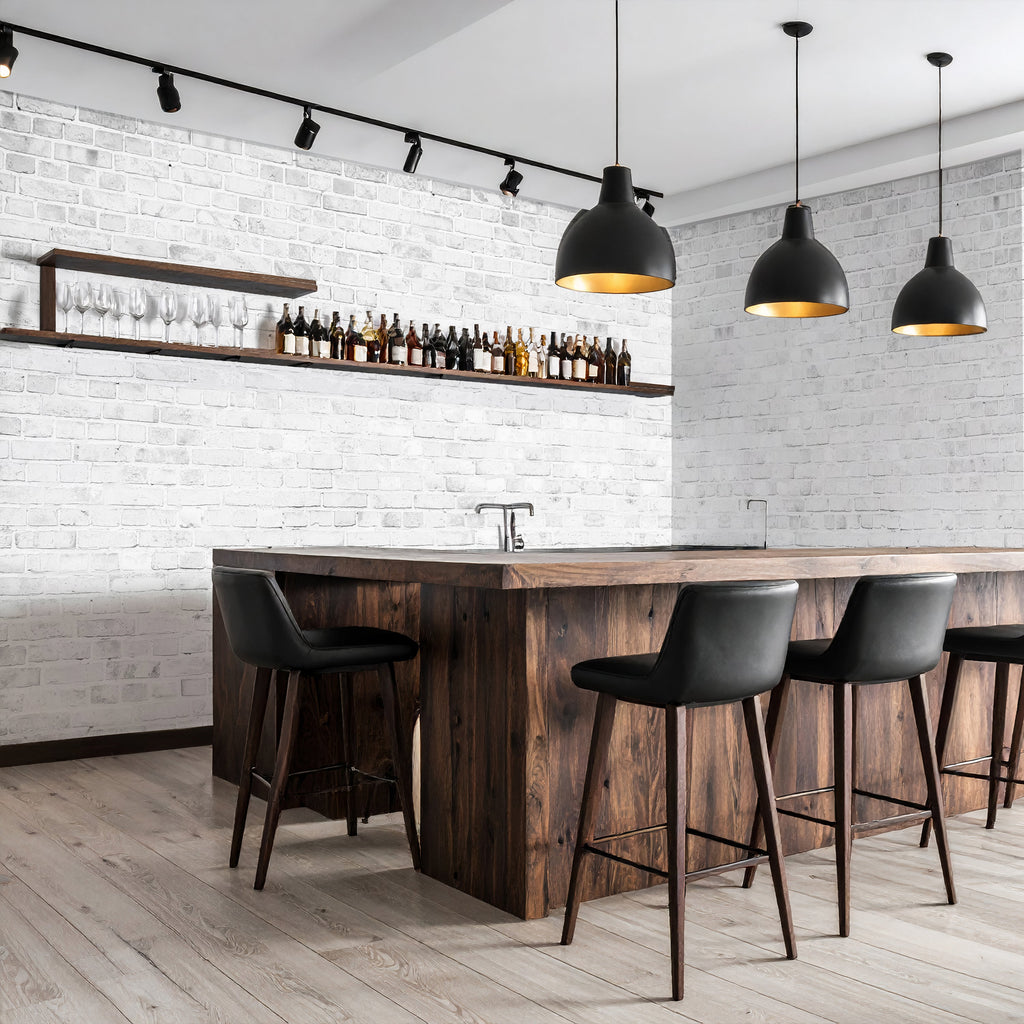 Whitewash Brick — Rustic Farmhouse Luxury Wallpaper Mural