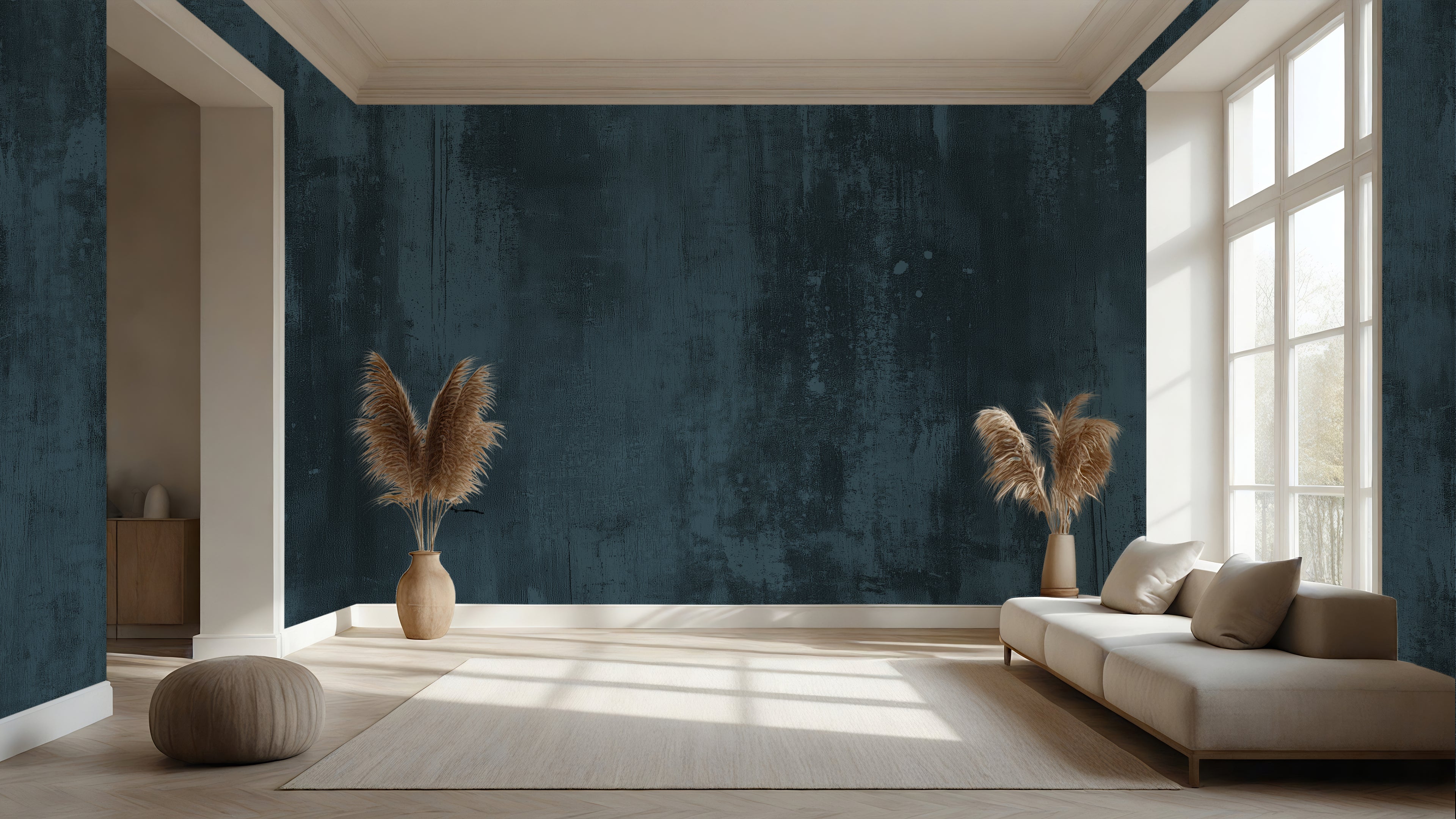 Venetian Blue - Luxe Textures Luxury Wallpaper Mural