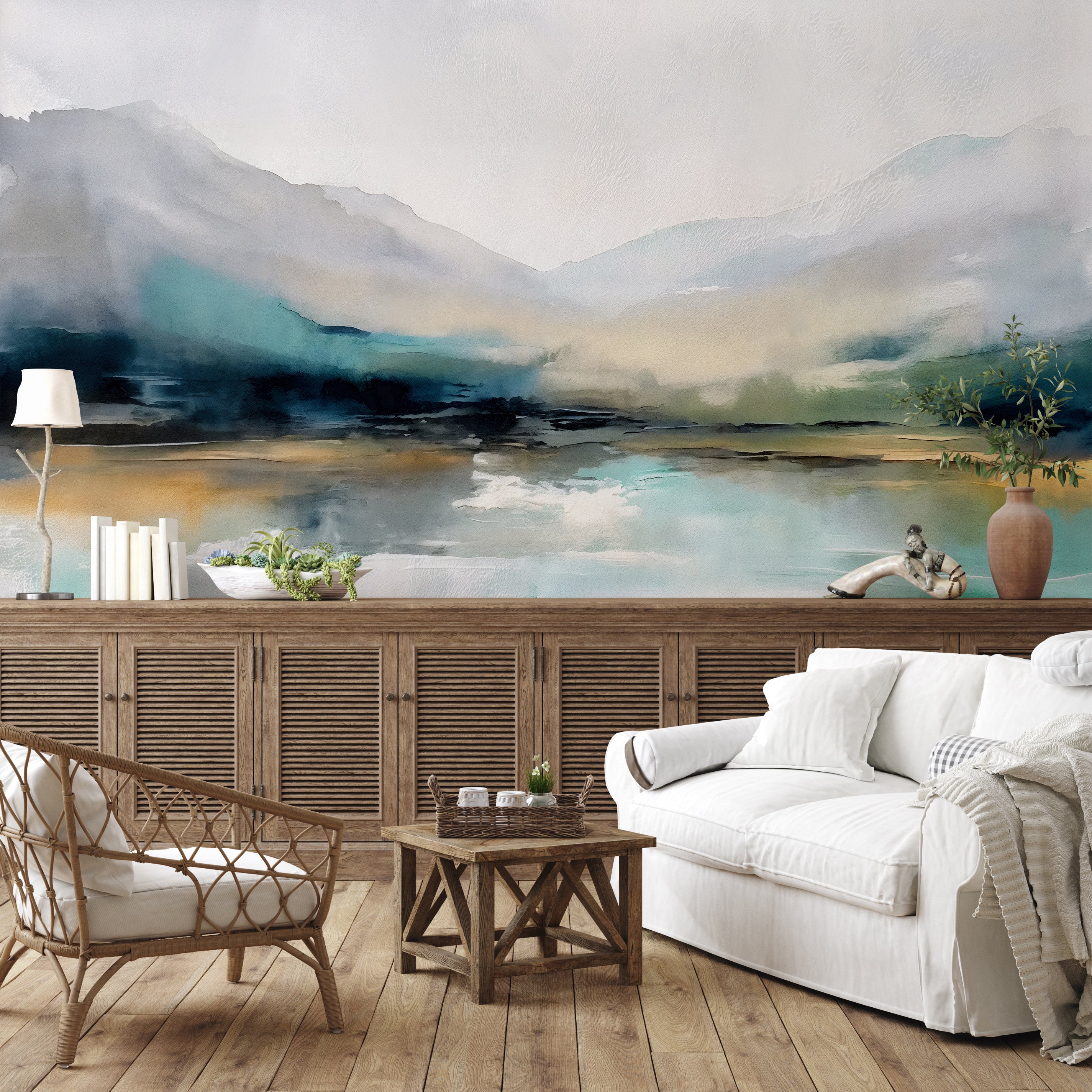 Terra Aqua - Coastal & Nature Luxury Wallpaper Mural