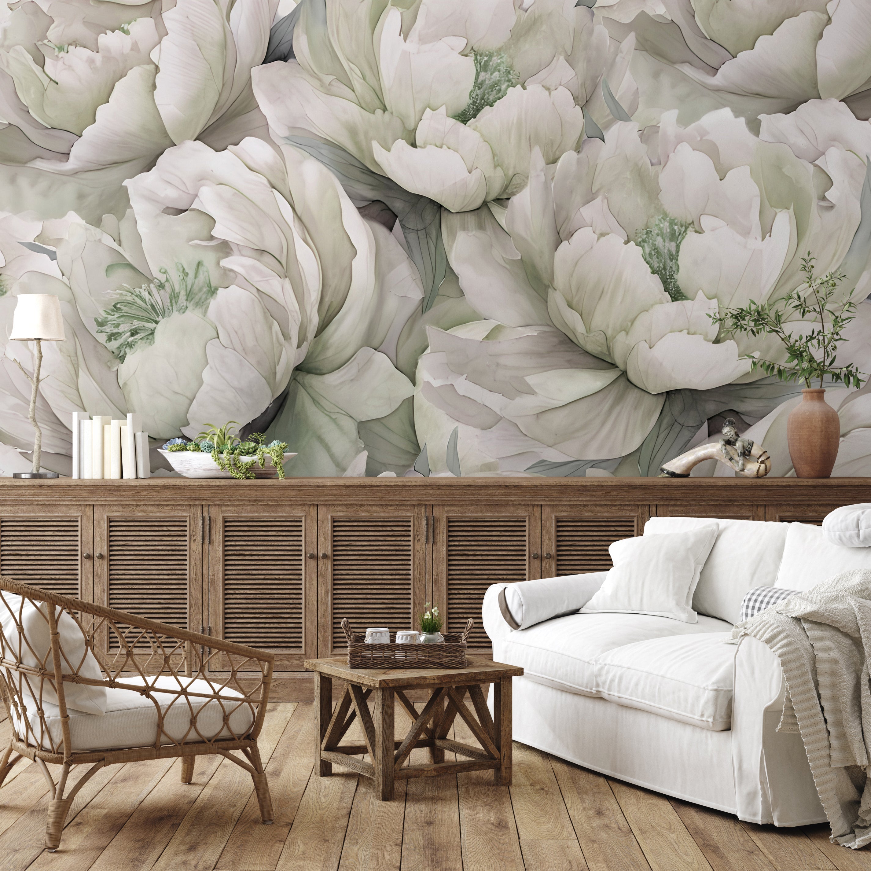 Full Bloom — Bold Florals Luxury Wallpaper Mural