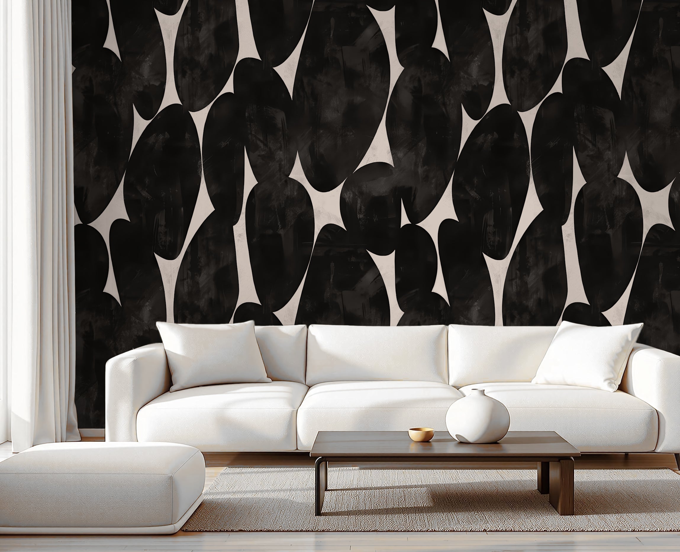 Charcoal Stone — Luxe Textures Luxury Wallpaper