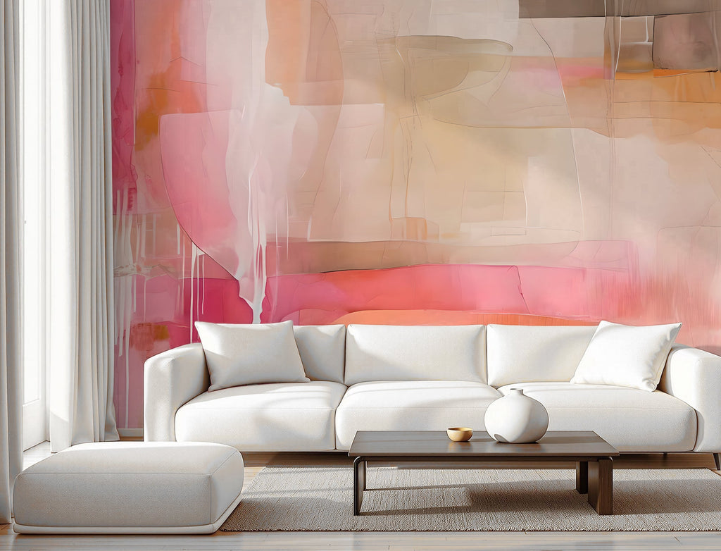 Sherbet — Abstract Luxury Wallpaper Mural