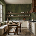 Worn Olive  —  Luxe Textures Luxury Wallpaper Mural